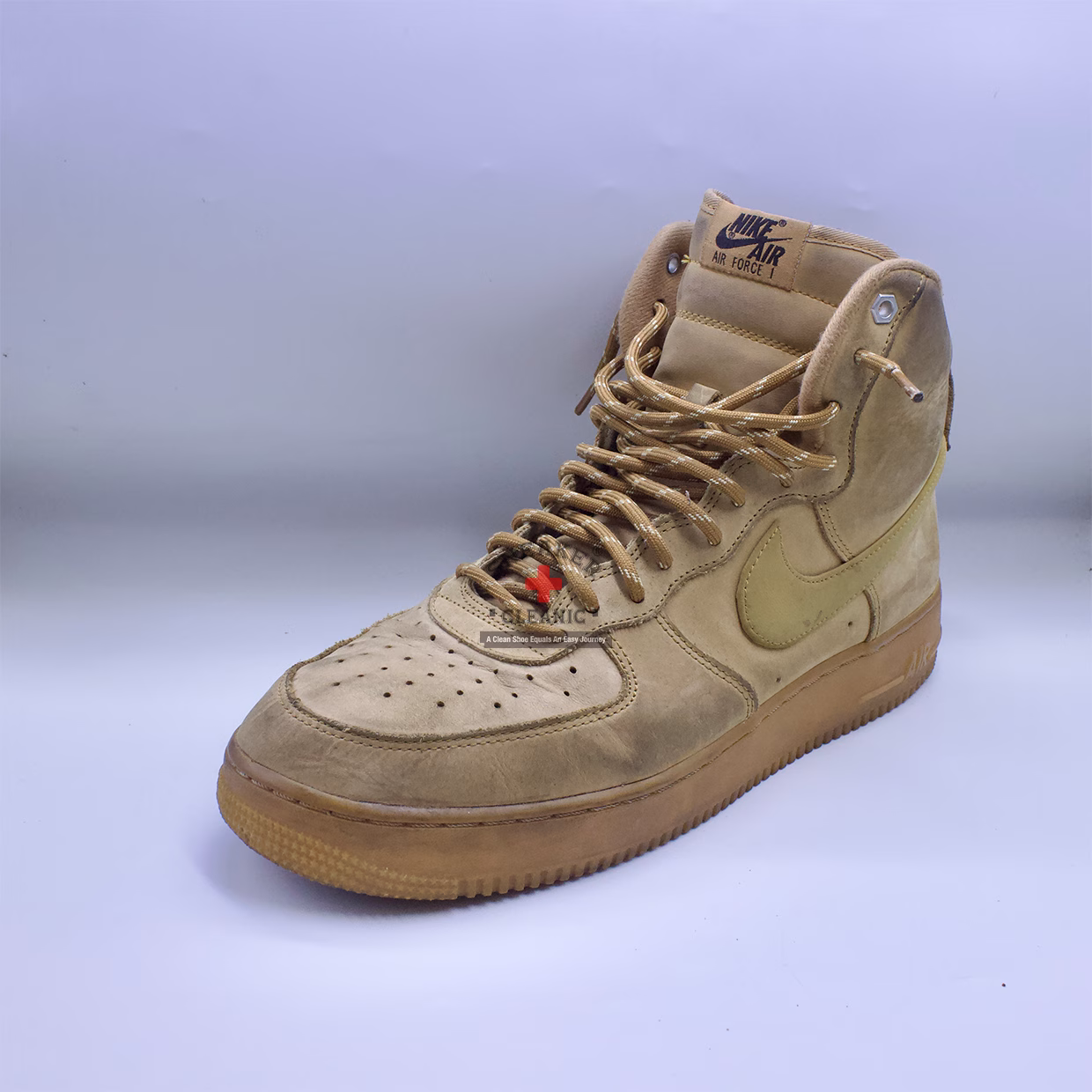 Suede, Nubuck & Leather - Before