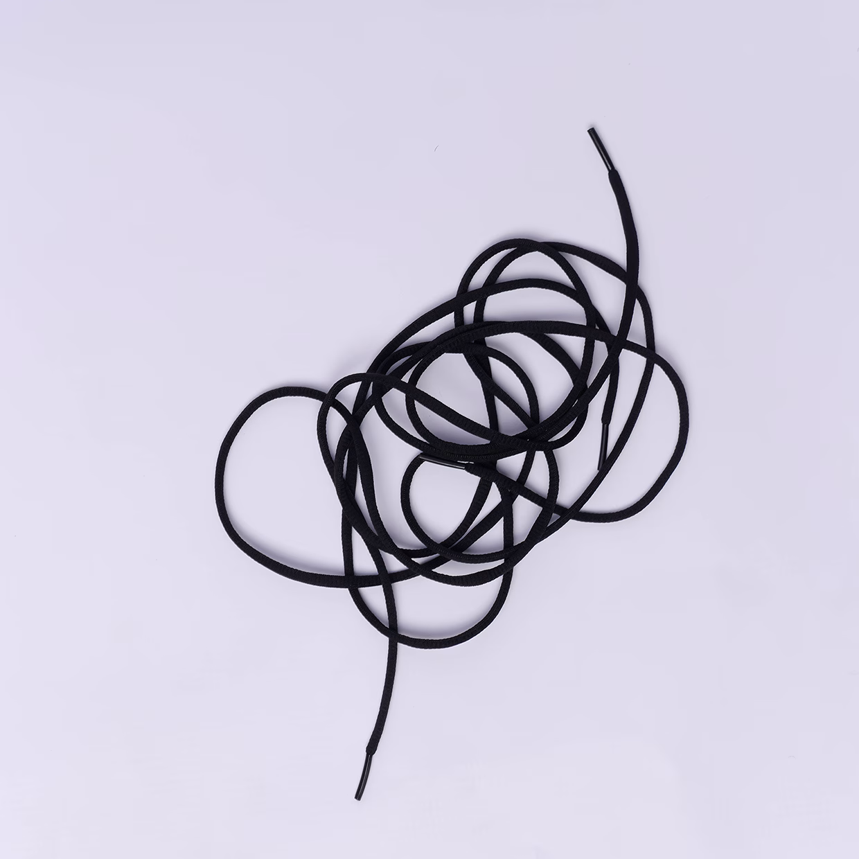 Round black laces Shoe Laces